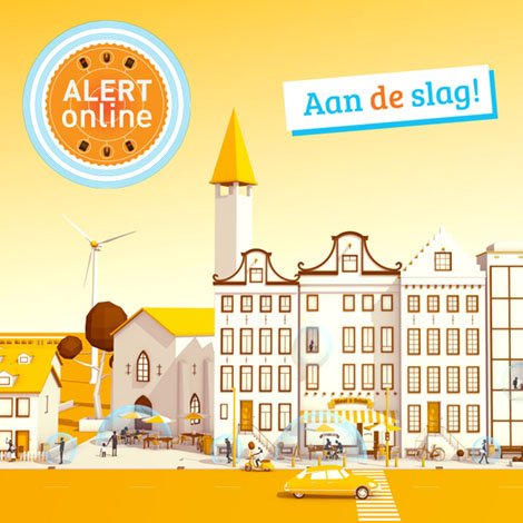 logo Alert Online aan de slag